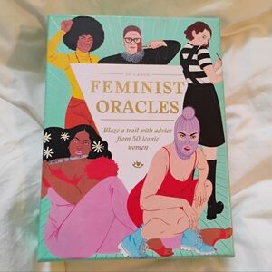 Feminist Oracles 50 Cards By Charlotte Jansen Illustrated By Laura Callaghan